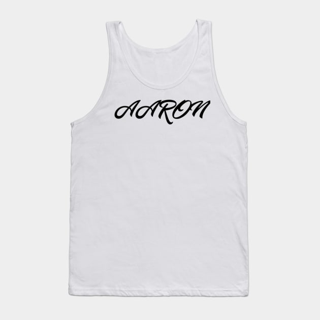 AARON's first name Tank Top by t-shiit
